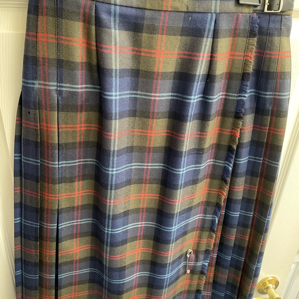 Plaid Women's Skirt Irish Kilt , made in Ireland